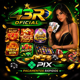 A plataforma 43R Oficial Brasil oferece slots online com PIX instantâneo e chances de prêmios em dinheiro real, garantindo jogo rápido, prático e adaptado ao público brasileiro.